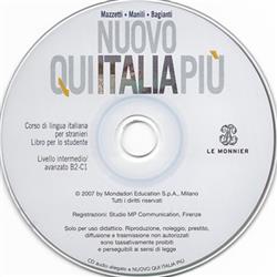 Album herunterladen Mazzetti, Manili, Bagianti - Nuovo Qui Italia Più Corso Di Lingua Italiana Per Stranieri