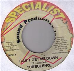 ascolta in linea Turbulence - Cant Get Me Down