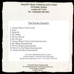 descargar álbum The Kooks - The Kooks Sampler