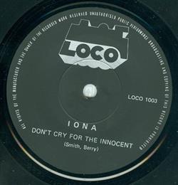 descargar álbum Iona - Dont Cry For The Innocent
