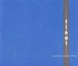 last ned album syntaxerror - Final