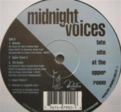 Album herunterladen Midnight Voices - Late Nite At The Upper Room