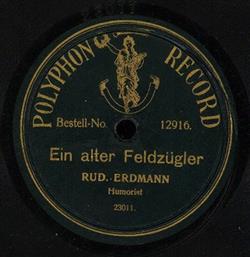 Download Rud Erdmann - Ein Alter Feldzügler Artillerist Huber