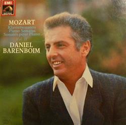 last ned album Mozart Daniel Barenboim - Klaviersonaten Piano Sonatas Sonates Pour Piano Vol II
