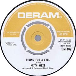 Album herunterladen Keith West - Riding For A Fall
