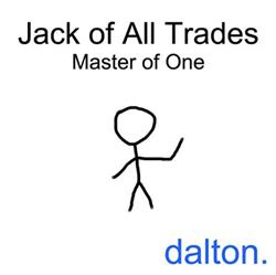 baixar álbum dalton - Jack Of All Trades Master Of One