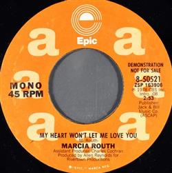 Album herunterladen Marcia Routh - My Heart Wont Let Me Love You