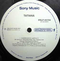 lataa albumi Tatiana - Cuando Estoy Junto A Ti