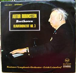 Download Ludwig van Beethoven Artur Rubinstein, Bostoner Symphonie Orchester, Erich Leinsdorf - Klavierkonzert Nr3 C Moll Op37