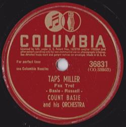 écouter en ligne Count Basie And His Orchestra - Taps Miller Jimmys Blues