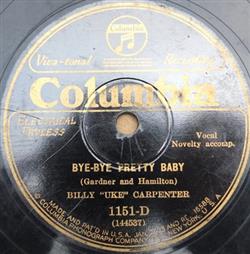 ascolta in linea Billy Carpenter, Jack Major - Bye Bye Pretty Baby The Spell Of The Moon