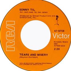 Sonny Til - Tears And Misery