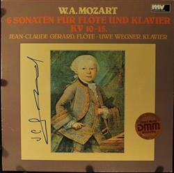 descargar álbum W A Mozart - 6 Sonaten Für Flöte Und Klavier