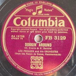 ouvir online Lou Preager & His Orchestra - Doggin Around Bring On The Drums