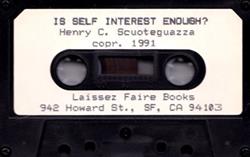 Henry Scuoteguazza - Is Self Interest Enough