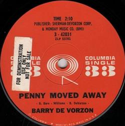 kuunnella verkossa Barry De Vorzon - Penny Moved Away Lindy Lou