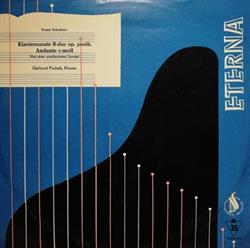ladda ner album Franz Schubert, Gerhard Puchelt - Klaviersonate B dur Op Posth Andante C moll