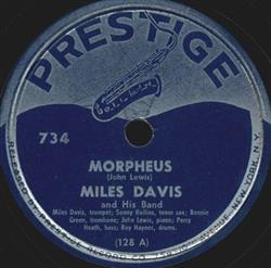 télécharger l'album Miles Davis And His Band - Morpheus Blue Room