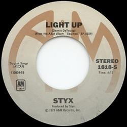 télécharger l'album Styx - Light Up