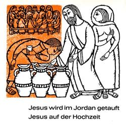 kuunnella verkossa Johannes Michael Hollenbach S J - Jesus Wird Im Jordan Getauft Jesus Auf Der Hochzeit