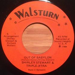 ladda ner album Shirley Stewart & TripleXtra - Out Of Babylon Walk Away From Love
