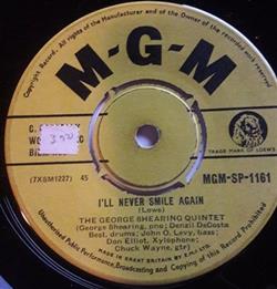 lataa albumi The George Shearing Quintet - Ill Never Smile Again