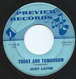 lataa albumi Judy Layne - Today And Tomorrow