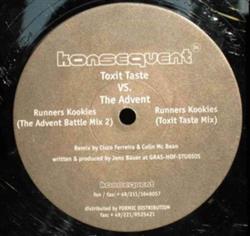 baixar álbum Toxit Taste vs The Advent - Runners Kookies Remixes Part 2