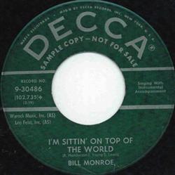 télécharger l'album Bill Monroe - Im Sittin On Top Of The World
