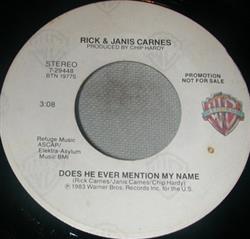 Album herunterladen Rick & Janis Carnes - Does He Ever Mention My Name