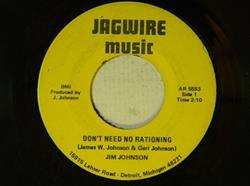 télécharger l'album Jim Johnson - Dont Need No Rationing Michigan Forever