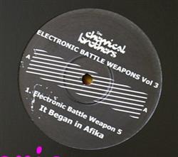 ouvir online The Chemical Brothers - Electronic Battle Weapons Vol 3