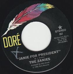 descargar álbum The Zanies - Janie For President Los Angeles Los Angeles