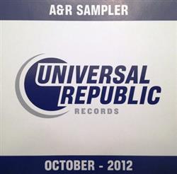 télécharger l'album Various - AR Sampler October 2012 Volume 62