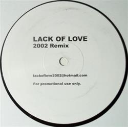 écouter en ligne Charles B - Lack Of Love 2002 Remix