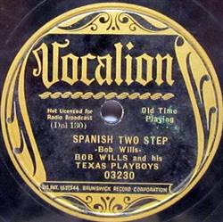 télécharger l'album Bob Wills And His Texas Playboys - Spanish Two Step Blue River