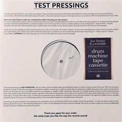 Album herunterladen Kev Brown & J Scienide - Drum Machine Tape Cassette