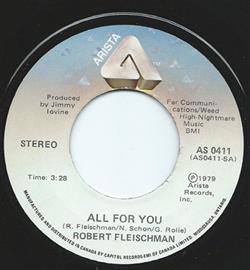 descargar álbum Robert Fleischman - All For You