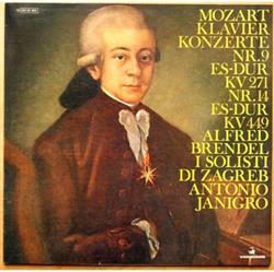 baixar álbum Alfred Brendel - Mozart Klavierkonzerte Nr9 Es Dur Kv 271 Nr 14 Es Dur Kv 449