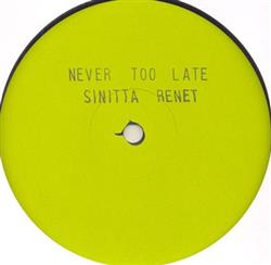 Download Sinitta Renet - Never Too Late