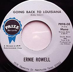 descargar álbum Ernie Rowell - Going Back To Louisiana