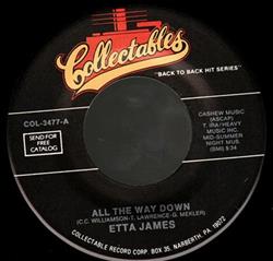 lataa albumi Etta James - All The Way Down Out On The Street Again