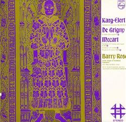descargar álbum KargElert, De Grigny, Mozart, Barry Rose - Barry Rose Plays Karg Elert Grigny And Mozart At Guildford Cathedral