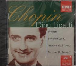 télécharger l'album Chopin, Dinu Lipatti - 14 Valses Etc