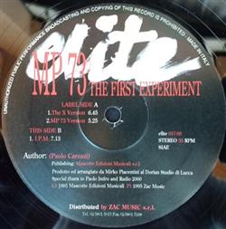 lataa albumi MP 73 - The First Experiment
