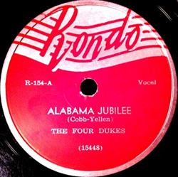 ladda ner album The Four Dukes - Alabama Jubilee Dont Sweetheart Me