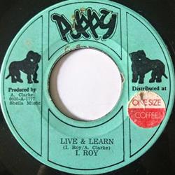 Album herunterladen IRoy - Live Learn Clappers Tail