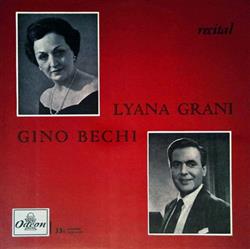 lyssna på nätet Lyana Grani, Gino Bechi - Recital