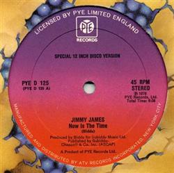 Download Jimmy James - Now Is The Time Ill Go Where Your Music Takes Me