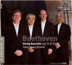 last ned album Ludwig van Beethoven, Tokyo String Quartet - String Quartets Opp 74 95